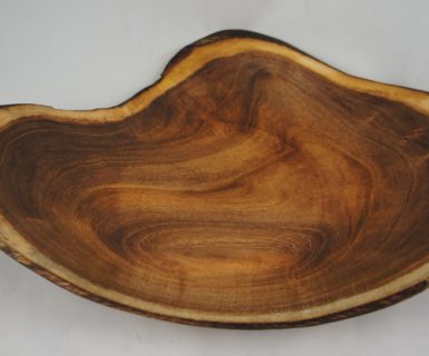 Mesquite natural edge bowl