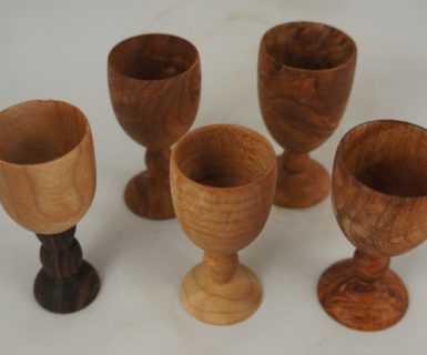 Assortment of miniature goblets