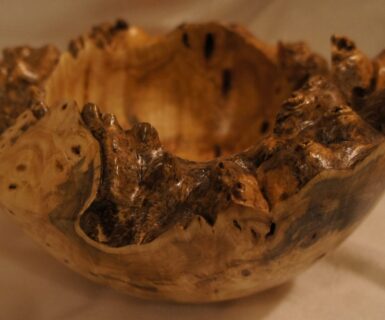 Another view of the Buckeye Burl