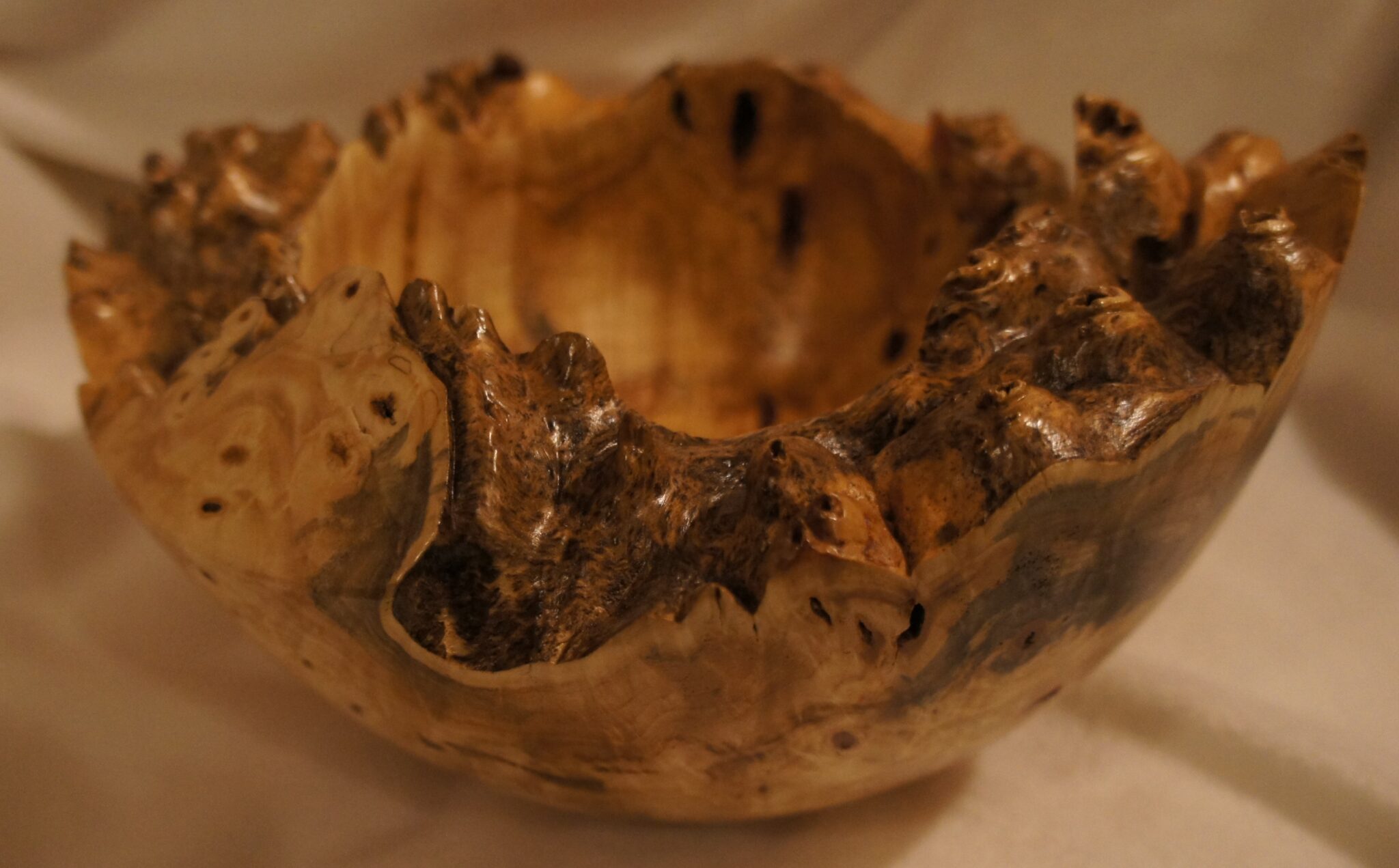 Another view of the Buckeye Burl