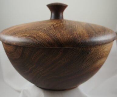Mesquite Lidded Bowl